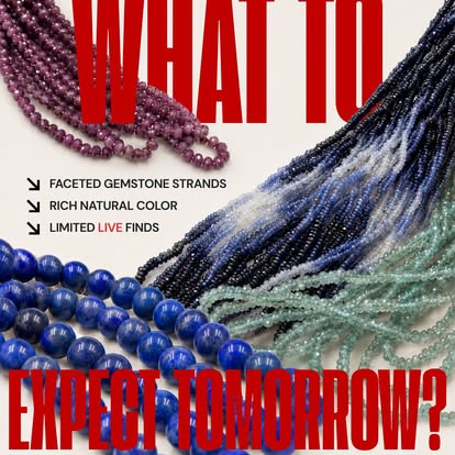 What to expect tomorrow jewelry live announcement