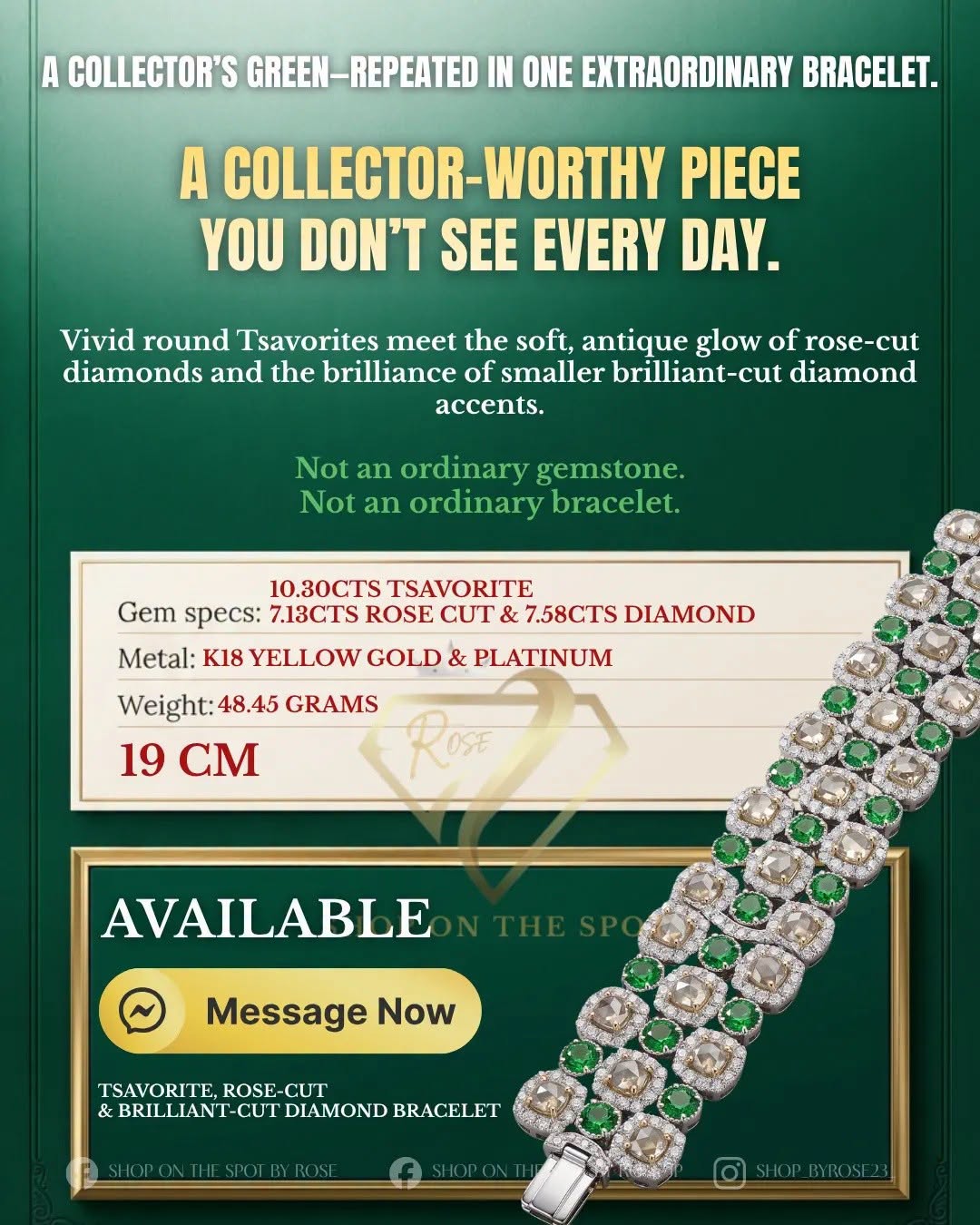 The green garnet collectors remember. slide 3