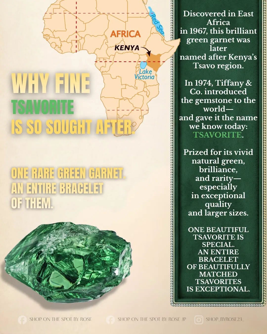 The green garnet collectors remember. slide 2
